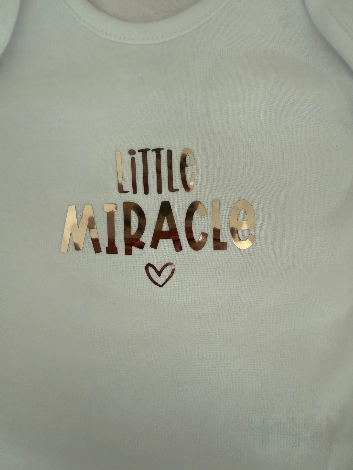 Little Miracle Baby Bodysuit, 6-9 months