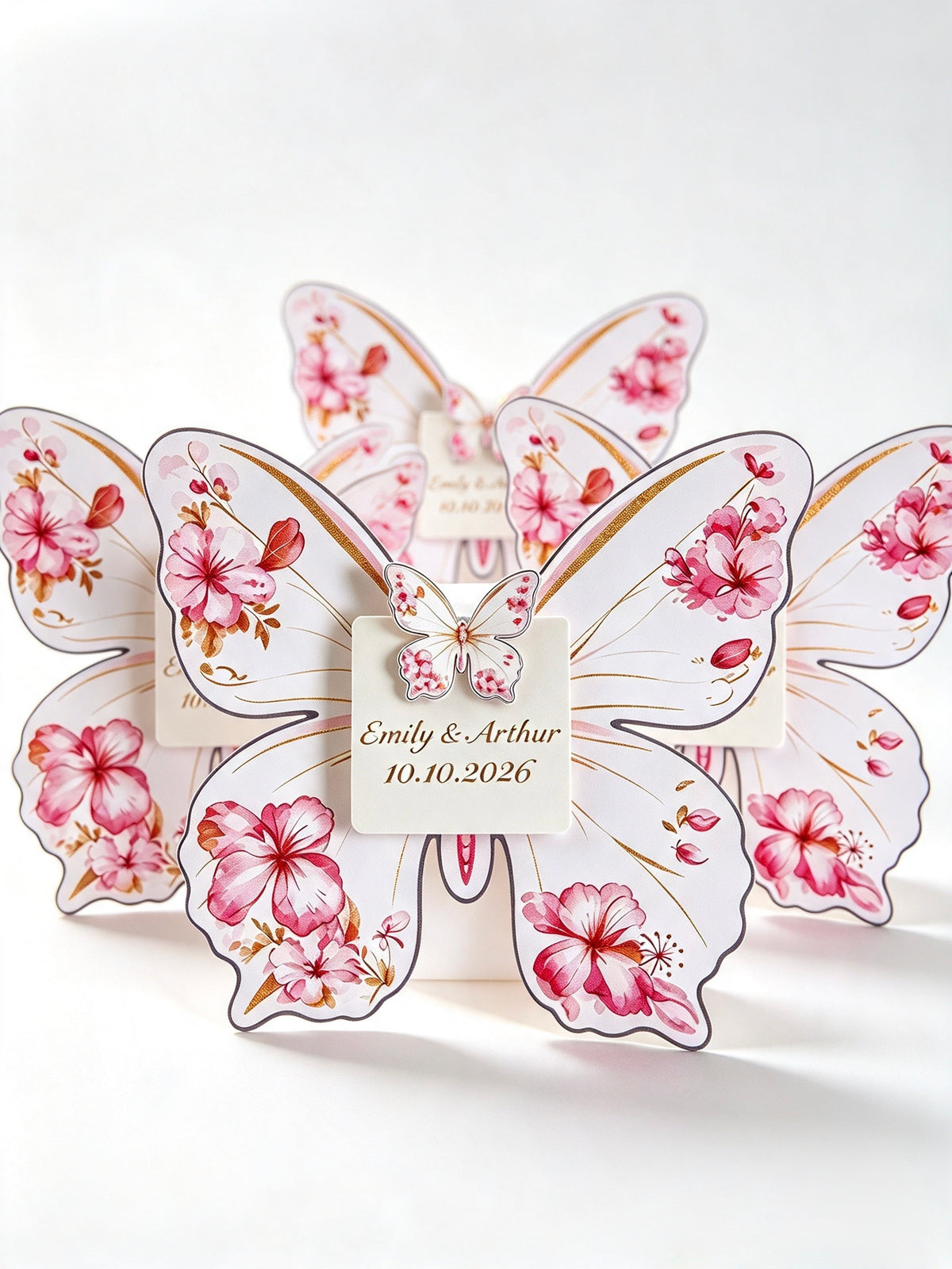 Premium Butterfly Personalised Wedding Favour