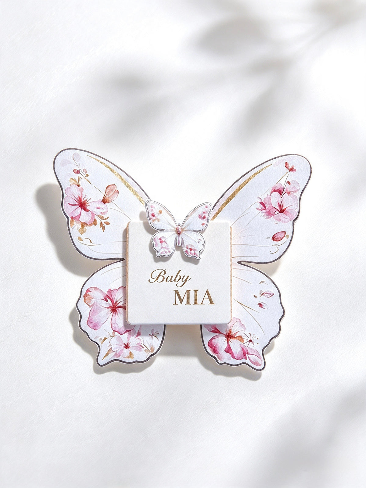 Premium Butterfly Personalised Favour