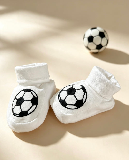 Little Footballer Booties
