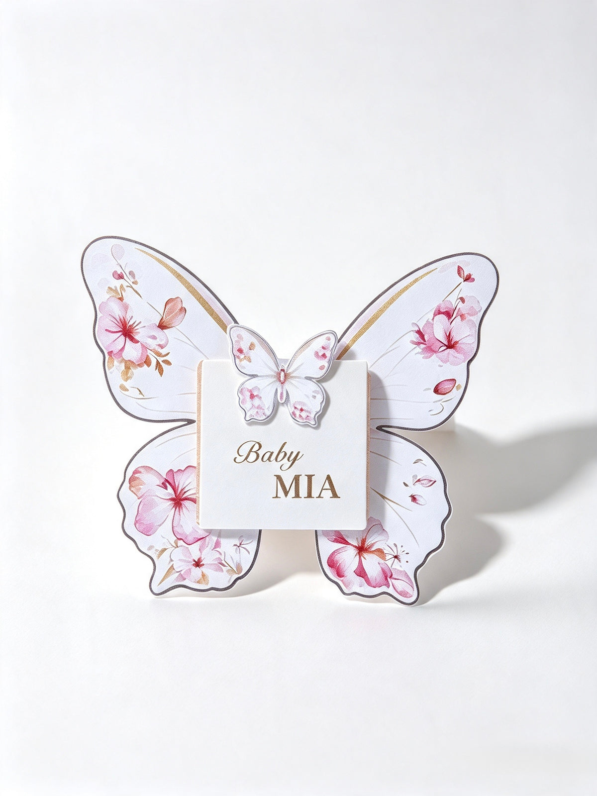 Premium Butterfly Personalised Favour