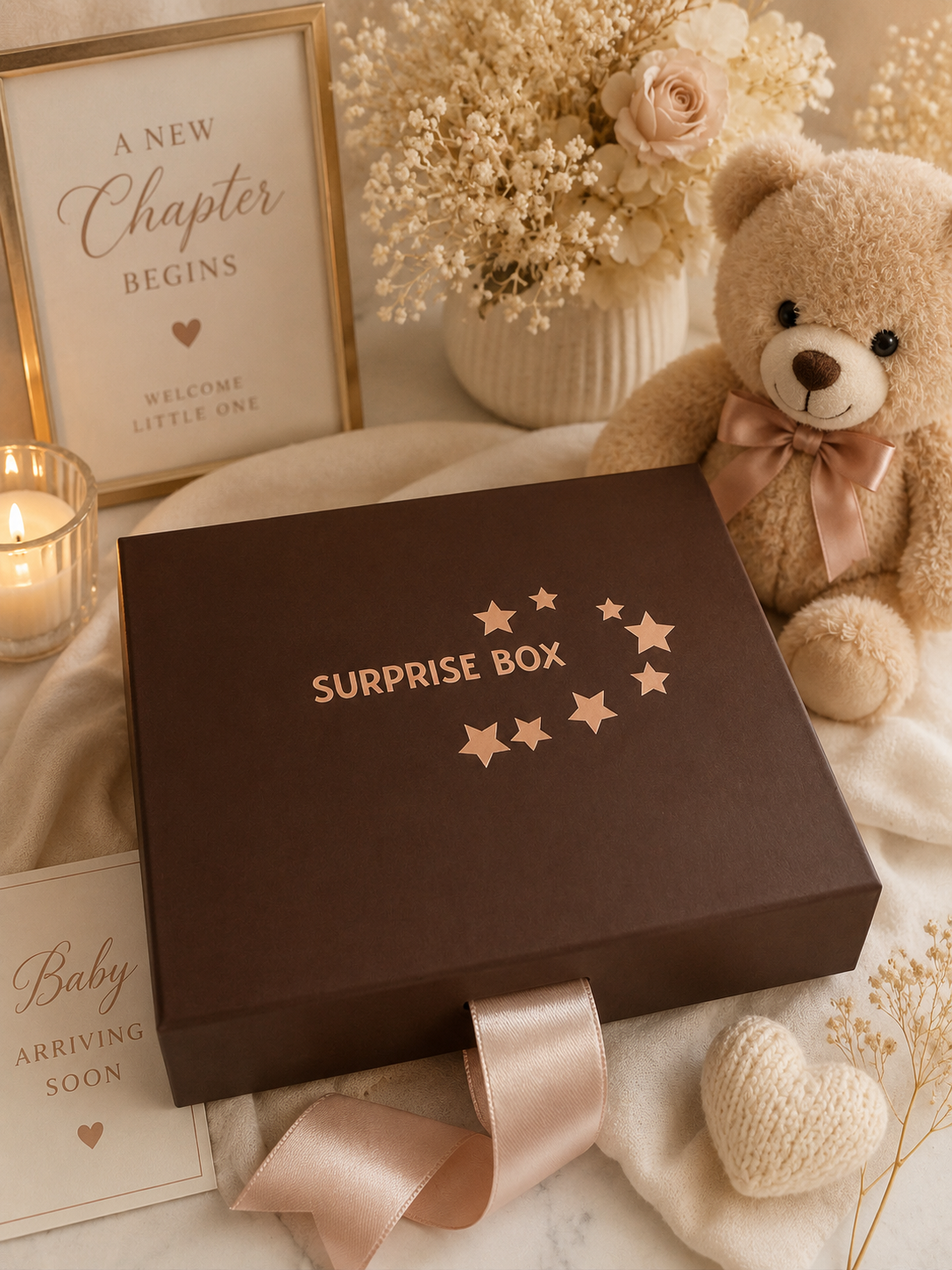 Luxury Grandparents Baby Announcement Box