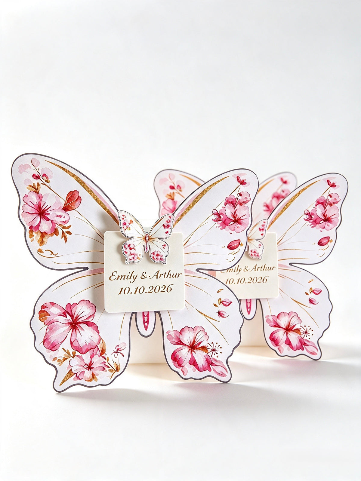 Premium Butterfly Personalised Wedding Favour