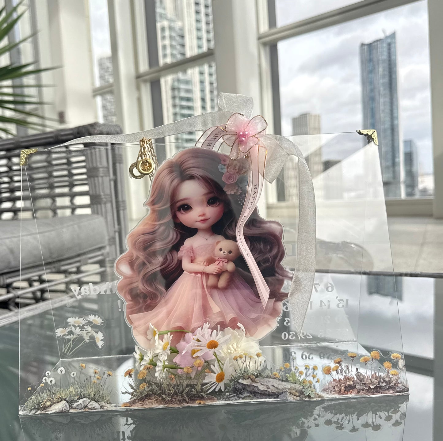 Luxury personalized gift for a girl