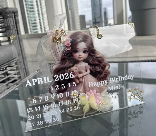 Luxury personalized gift for a girl