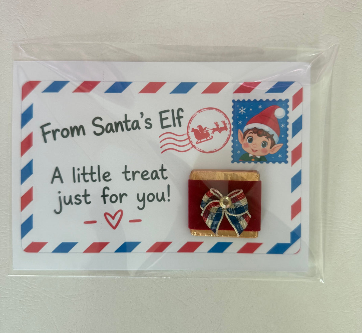 From Santa`s Elf - Little Treat Card