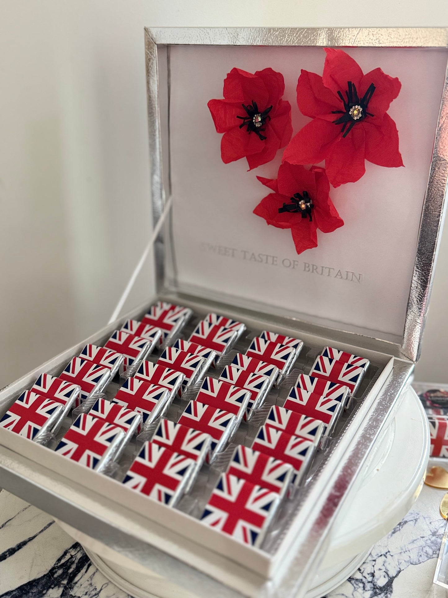Sweet taste of Britain, 32pc chocolate gift box