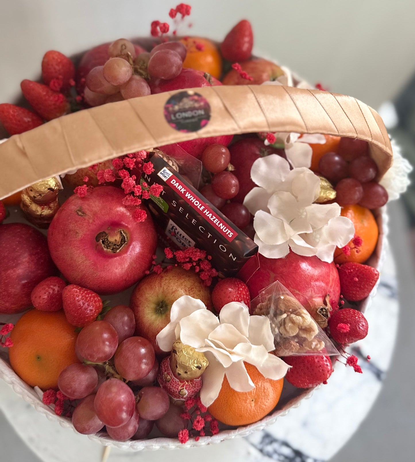 Fresh fruit basket, large