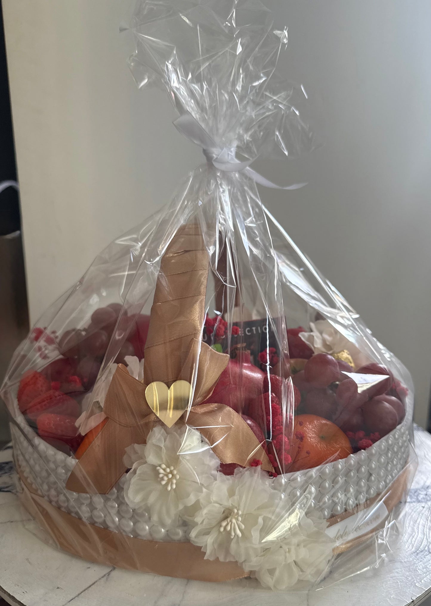 Fresh fruit basket, large