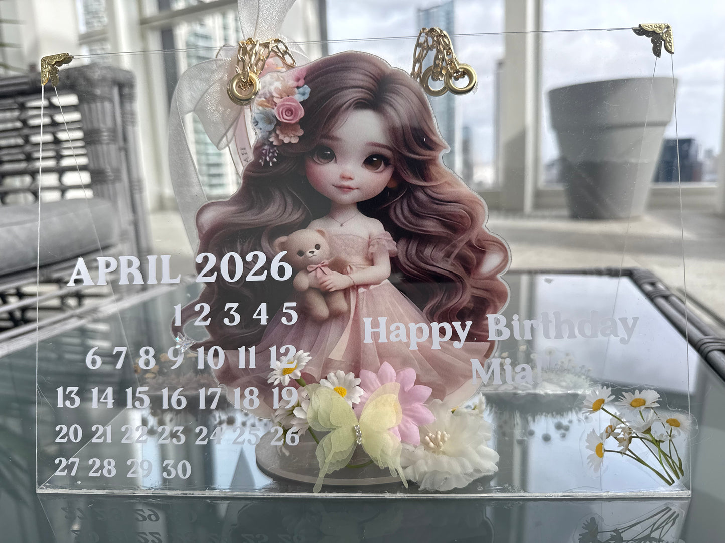 Luxury personalized gift for a girl