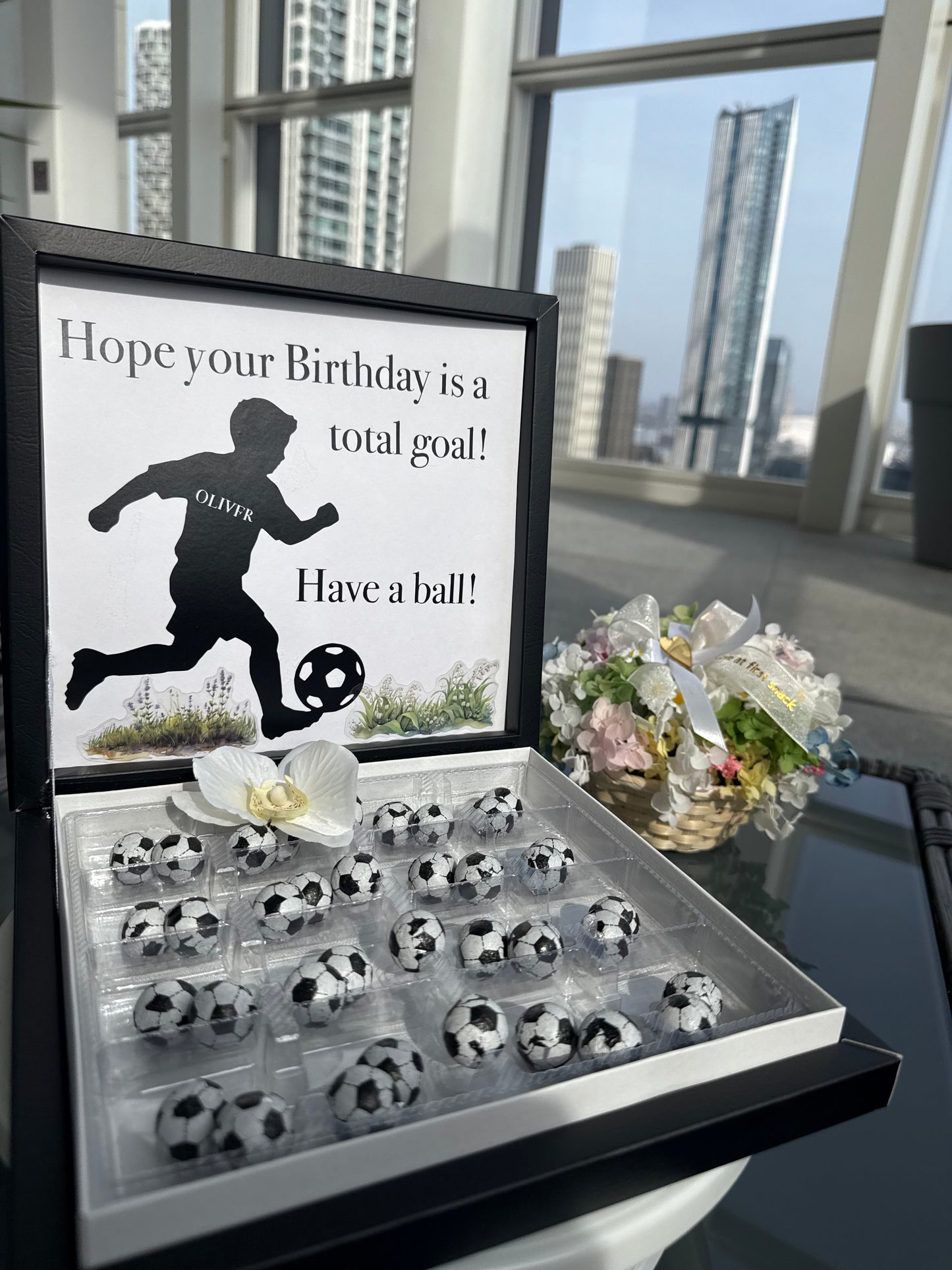 Personalized Football Gift Box