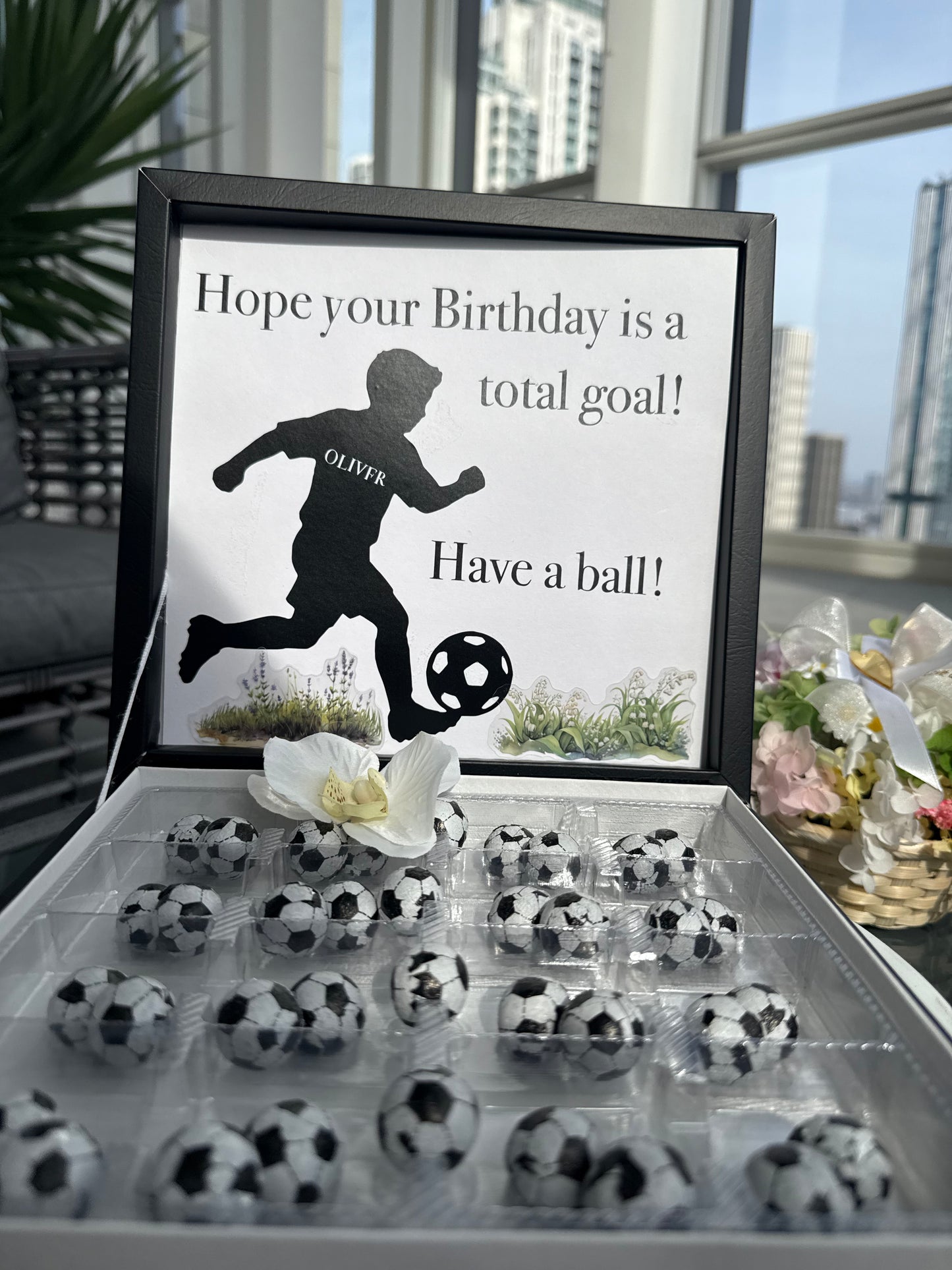 Personalized Football Gift Box