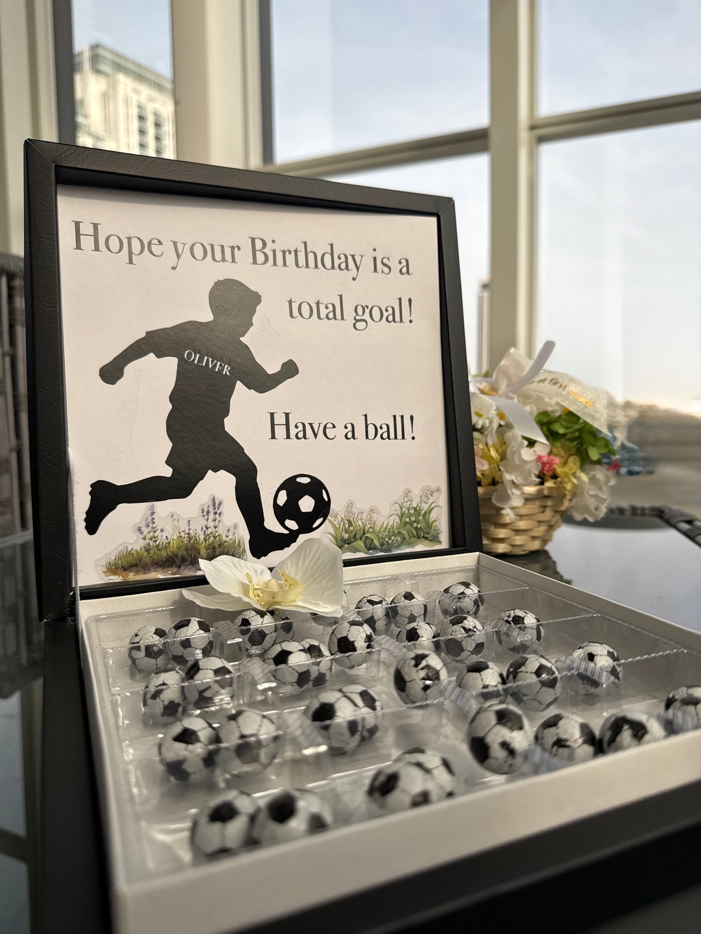 Personalized Football Gift Box