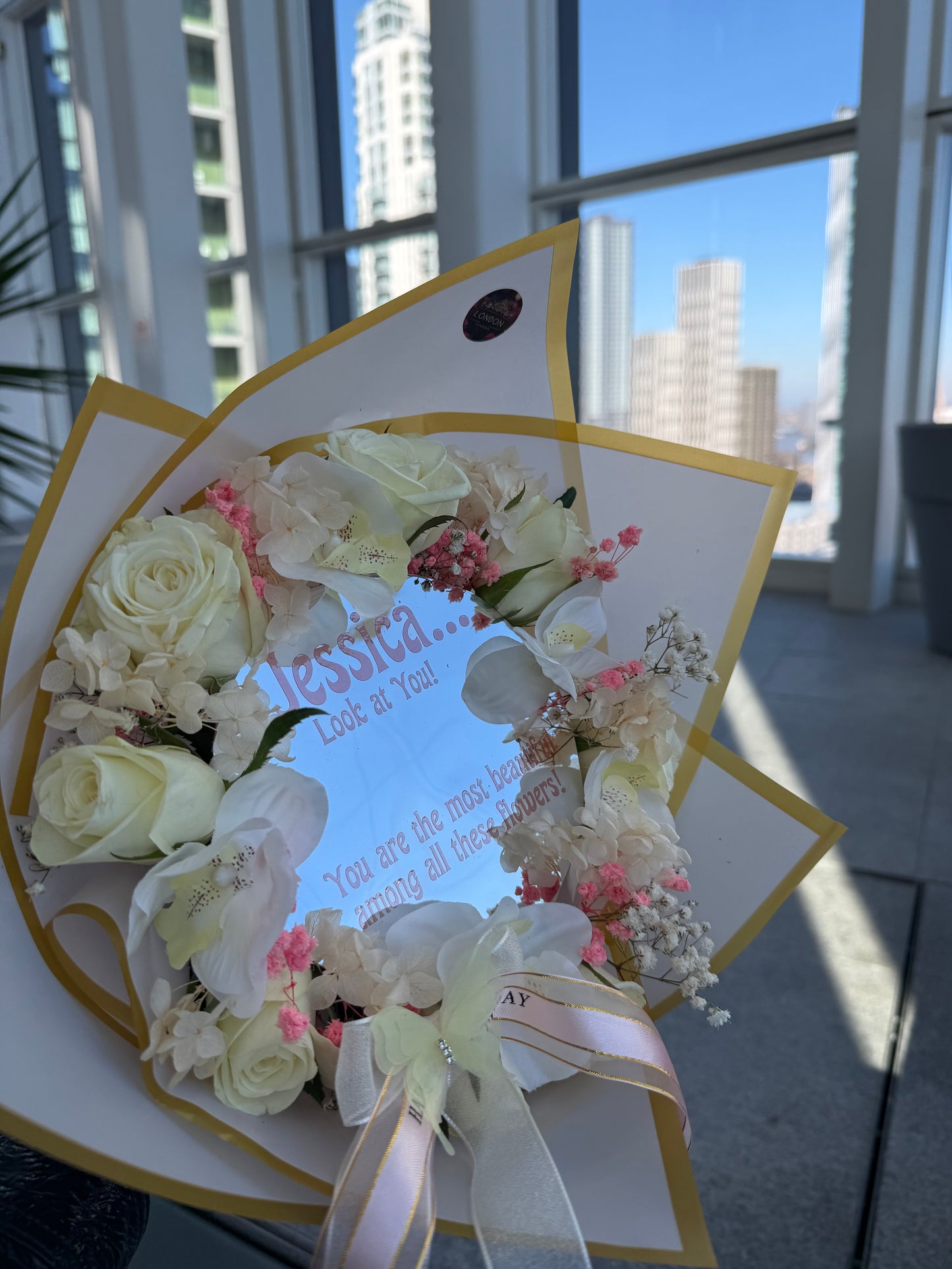 Personalized Message Bouquet