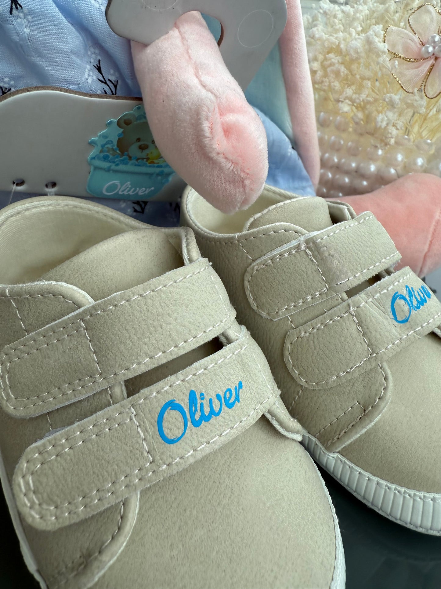 Personalised baby shoes