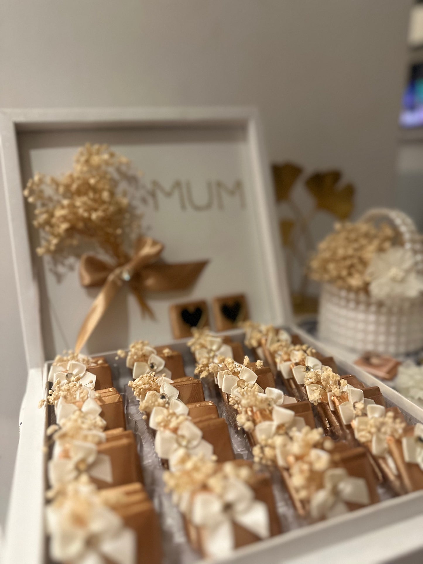 Luxury Personalized Chocolate Gift Box - 50pcs